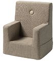 by KlipKlap Fåtölj - Kids Stol - 43x43x50 cm - Sand/Sand