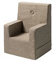by KlipKlap Armchair - Kids Chair XL - 49x42x63 cm - Sand/Sand