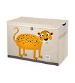 3 Sprouts Coffre de rangement - 38x61x37 - Leopard