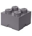 LEGO® Storage Storage Box - 4 Knobs - 25x25x18 - M desert gray
