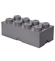 LEGO® Storage Storage Box - 8 Knobs - 50x25x18 - M desert gray