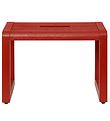 ferm Living Skammel - Little Architect - 33x23x23 cm - Poppy rau