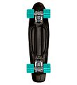 Streetsurfing Skateboard - Beach Board - 22 '' - Black/Green
