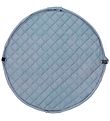 Play&Go Play Mat - Ø120 - Soft Organic - Dusty Blue