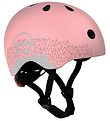 Scoot and Ride Fietshelm - Reflecterend Rose