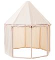 Kids Concept Tente de Jeu - Pavillon - 122x142 cm - Blanc Nature