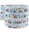 Nørgaard Madsens Bed Bumper - Light Blue w. Cars