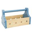 MaMaMeMo Toolbox - Wood/Light Blue