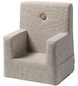 by KlipKlap Armchair - Kids Chair - 43x43x50 cm - Beige w. Sand
