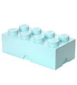 LEGO® Storage Geymslukassi - 8 Hnúðar - 50x25x18 - Aqua Bera sam