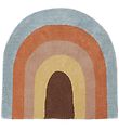 OYOY Rug - 88x90 cm - Rainbow - Multi