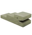 bObles Crocodile - Marble Nature - 60x24x18 cm - Moss