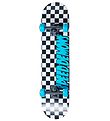 Speed Demons Skateboard - 7.75'' - Checkers Complete - Blue
