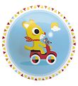 Djeco Ball - 12 cm - Cute Race