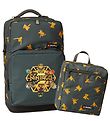 LEGO® Ninjago Schulrucksack m. Turnbeutel - Golden Team - Grau