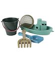 Dantoy Beach Set Set - 5 Parts - Boat - Blue Marine Toys