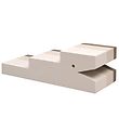bObles Crocodile - 60x24x18 cm - Sand Grey