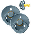 BIBS Colour Pacifiers - Size 2 - 2-Pack - Round - Petrol