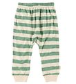 CeLaVi Trousers - Elm Green w. Stripes