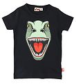 DYR T-shirt - Howl - Black w. T-Rex