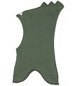 Racing Kids Balaclava - 2-layer - Green w. Thanks