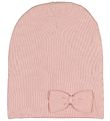 Racing Kids Beanie - Double Layer - Rose w. Bow