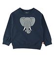 ANIMALS Sweatshirt - ANIMALSBellow - Navy w. Elephant