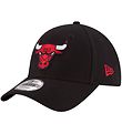 New Era Kappe - 940 - Chicago Bulls - Schwarz