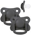 Filibabba Schnuller - 2er-Pack - 6m+ - Stone Grey