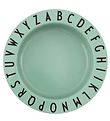 Design Letters Deep Bowl - Tritan - Eat & Learn - Green