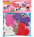 Hama Midi Bead Set - 3000 pcs. + 4 Pegboards - Pastel Multi