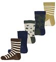 Minymo Chaussettes - 5 Pack - Grive