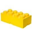 LEGO® Storage Lunch Box - 7,5x20x10 cm - 8 Buttons - Bright Yell