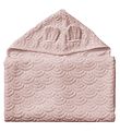 Cam Cam Barnahandklæði - 70x130 cm - Dusty Rose M. Eyru