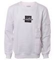 Hound Sweatshirt - Vit m. Tryck