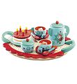 Djeco Toy - Wood - Tea Set - Light Blue