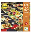 Djeco Puzzle - 24 Pieces - The City