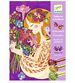 Djeco Glitter Boards - The Scent Of Flowers