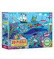 Eeboo Puzzle - 20 Pieces - Life in the Sea