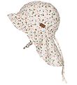 Melton Summer Hat - Ivory w. Flowers