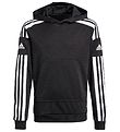 adidas Performance Hoodie - SQ21 - Svart/Vit