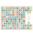 Djeco Stickers - 300 pcs - 3D Alphabet