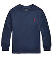 Polo Ralph Lauren Blússa - Core Áfylling - Dökkblátt