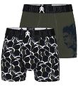 Ronaldo Boxershorts - 2er-Pack - Schwarz/Armygrün