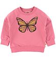 DYR-Cph Sweatshirt - ANIMAL Bellow - Old Rose w. Butterfly