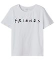 LMTD T-shirt - NlfFriends - Bright White