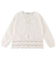 Hust and Claire Blouse - Wilde - Wit m. Veter