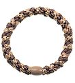 Kknekki Hair Tie - Brown/Beige Glitter