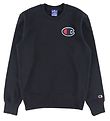 Champion Fashion Sweatshirt - Black w. Logo