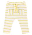 Hust and Claire Trousers - White/Yellow Striped